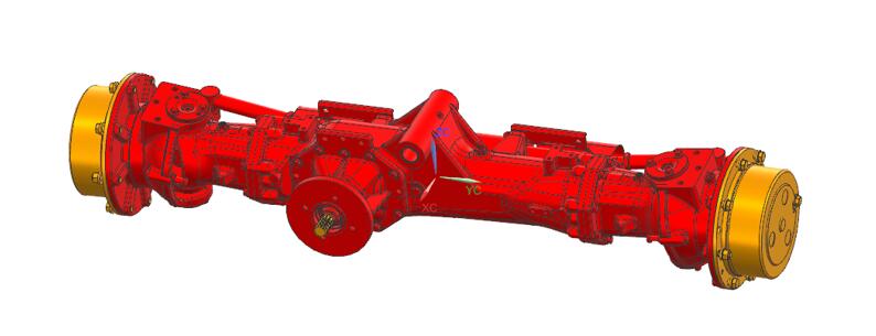 CD/CE平台收成机械后驱动桥